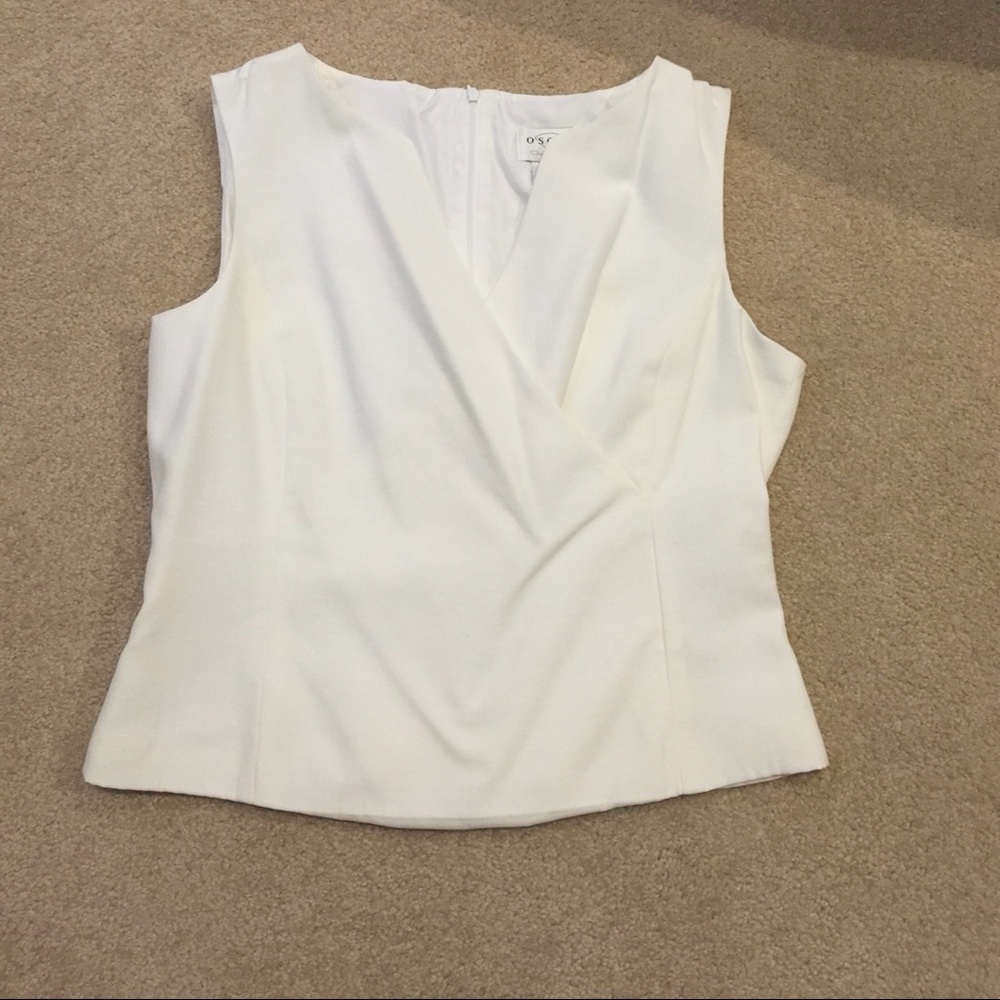 Oscar de la Renta sleeveless top